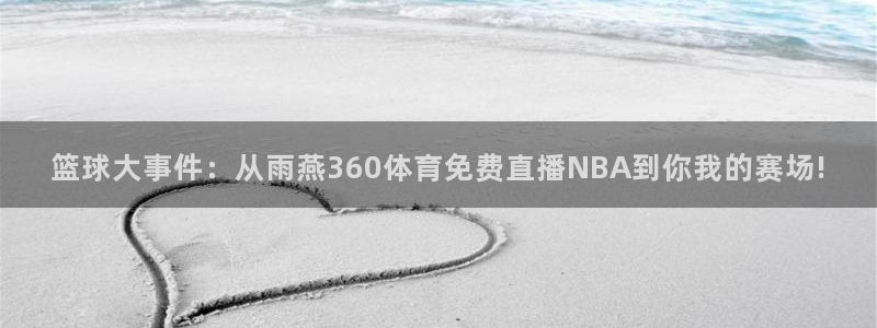 篮球大事件：从雨燕360体育免费直播NBA到你我的赛场!