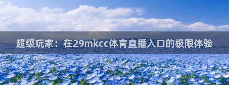 超级玩家：在29mkcc体育直播入口的极限体验